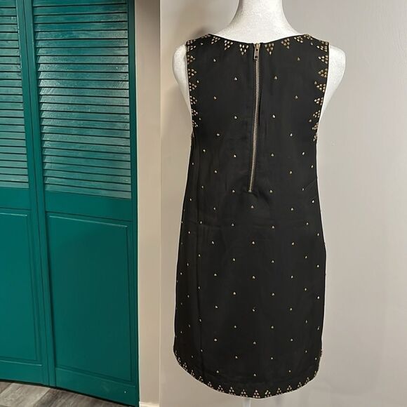 Free People black mini gold beaded dress - 0 - Picture 5 of 11